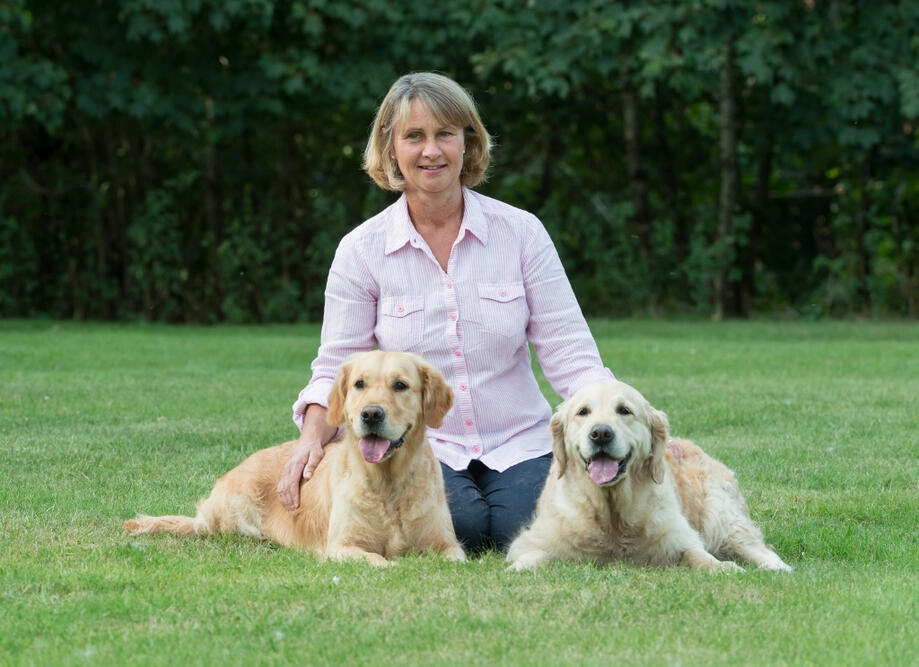 Julie w/ Lily &amp; Darcy
